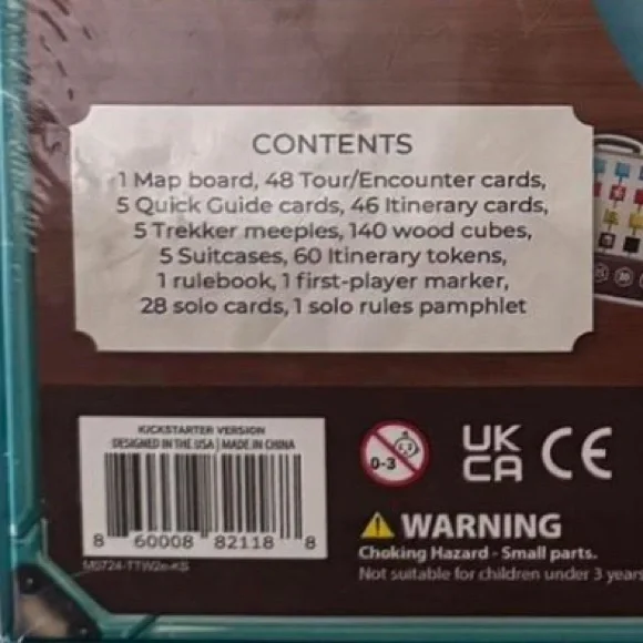 Trekking The World (2nd Edition) - Kickstarter Edition - Picture 9 of 9